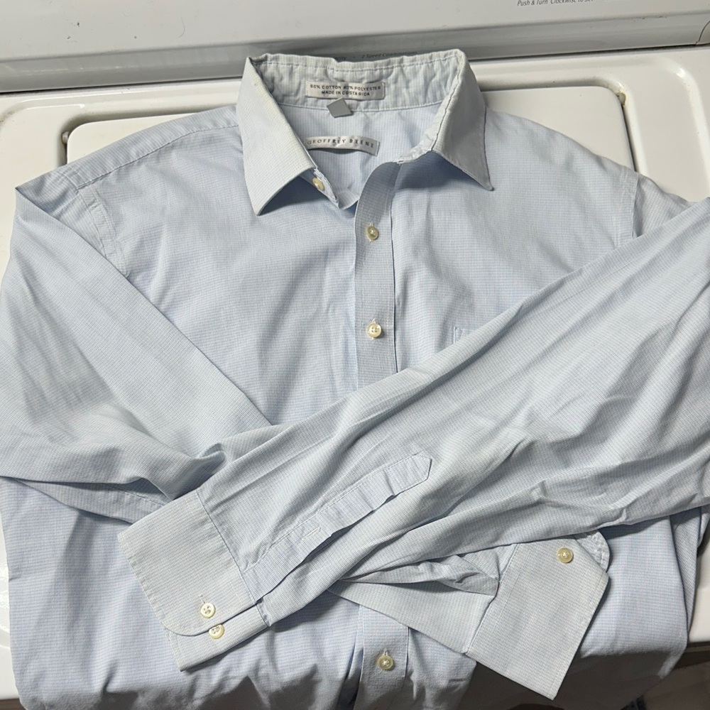 Geoffrey Beene Light Blue Dress Shirt